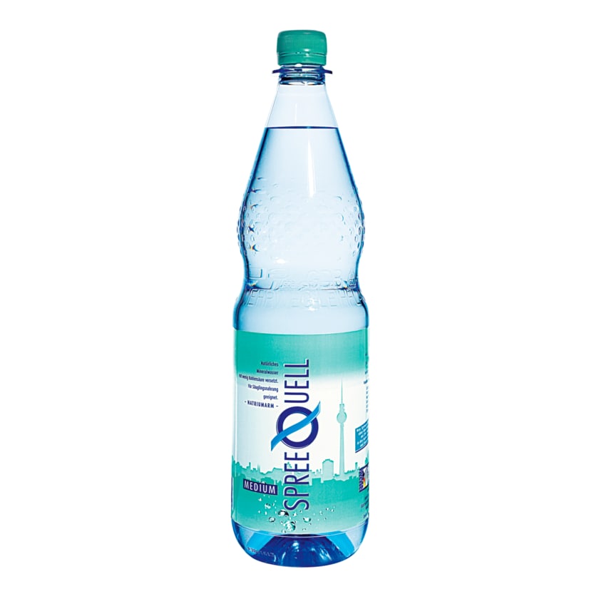 Spreequell Mineralwasser Medium 1l